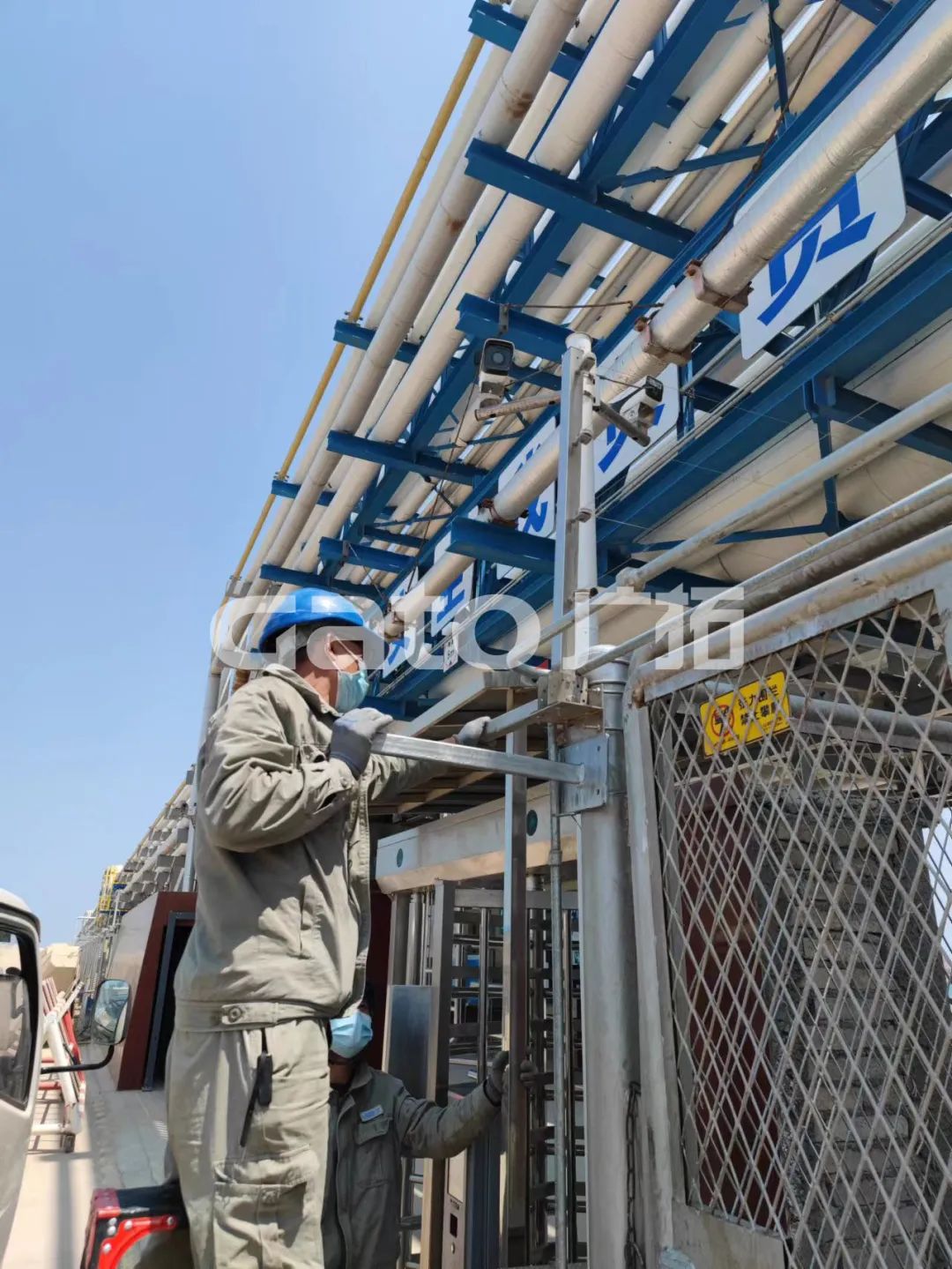 2200米煙臺(tái)港碼頭重點(diǎn)防爆區(qū)？防爆張力電子圍欄硬核出手！(圖10)